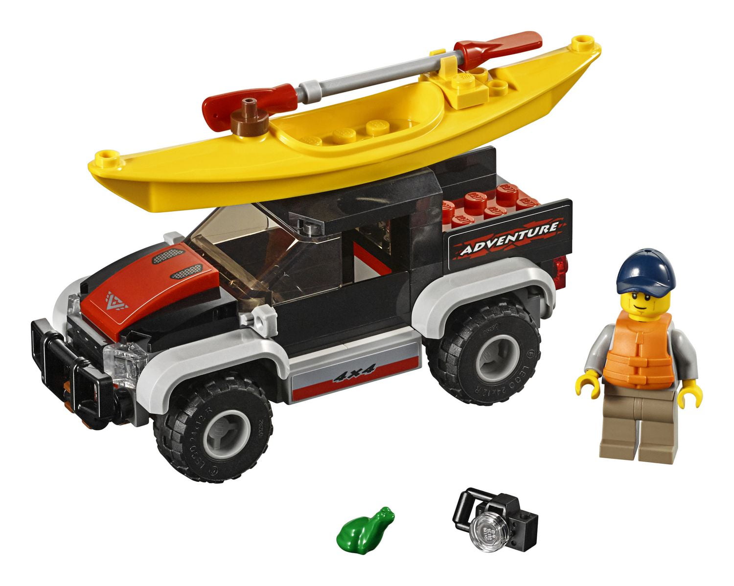 LEGO City Great Vehicles Kayak Adventure 60240 Building Kit (84