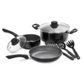 thumbnail image 1 of Starbasix 8 Piece Cookware Set - Black, 1 of 1