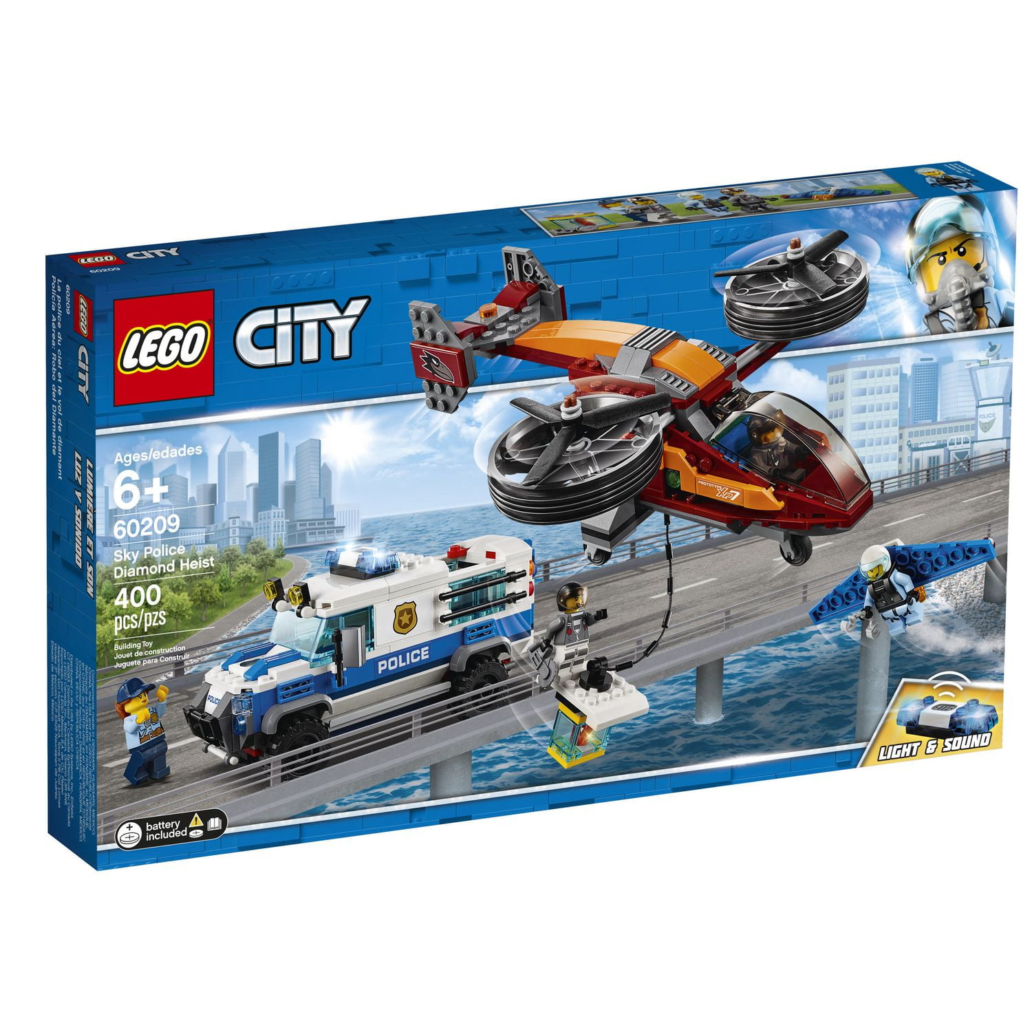 60369 - LEGO® City - Le Dressage des Chiens Policiers LEGO : King