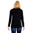 thumbnail image 3 of George Women's Long Sleeve V-Neckline Tee, 3 of 6