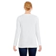thumbnail image 3 of George Women's Long Sleeve V-Neckline Tee, 3 of 6