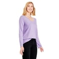 thumbnail image 2 of George Women's Long Sleeve V-Neckline Tee, 2 of 6