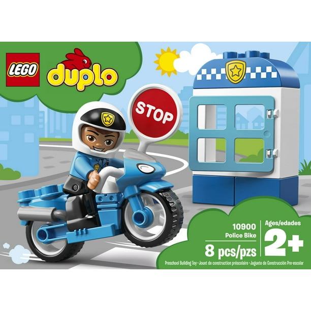 LEGO DUPLO 10900 La Moto de Police Jeu de Construction, avec Figurine de  Policier, Jouet Enfant de 2 Ans et Plus – L'ARBRE AUX LUTINS