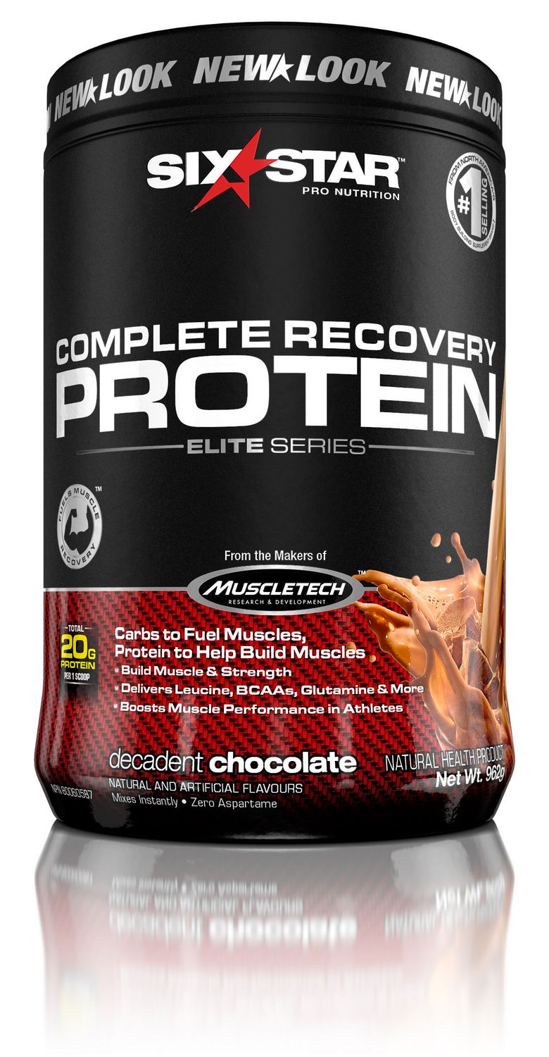 Six Star Elite Series Recovery Protein Decadent Chocolate Powder
