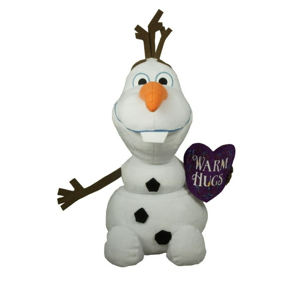Jouet moyen en peluche avec cœur d'Olaf de la Saint Valentin de Disney La Reine des neiges, moyenne