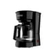 BLACK+DECKER Cafetière 12 tasses* avec carafe anti-goutte, noir, CM0915BKD Tirez le panier du filtre – image 1 sur 4