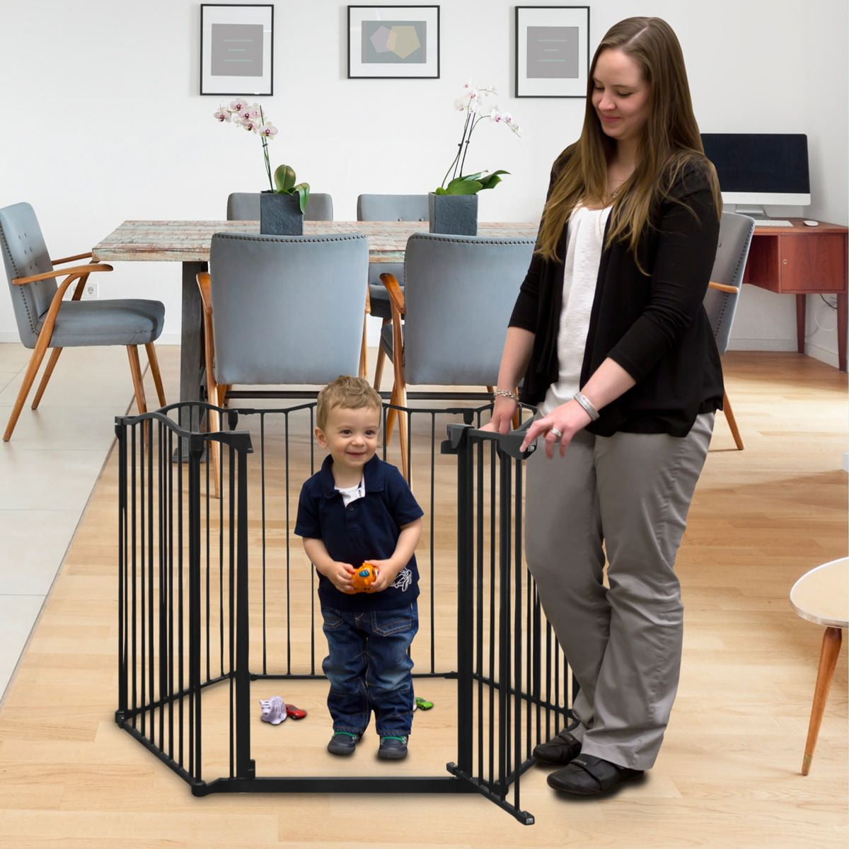 Bily expandable metal gate best sale