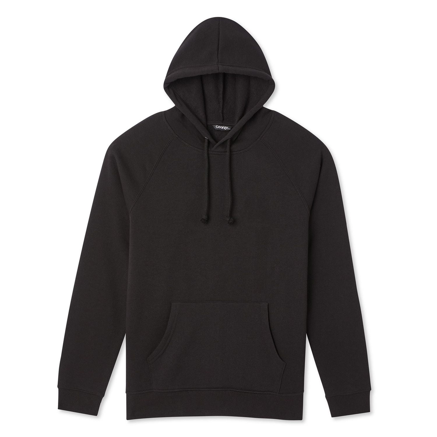 Plain black deals hoodie walmart