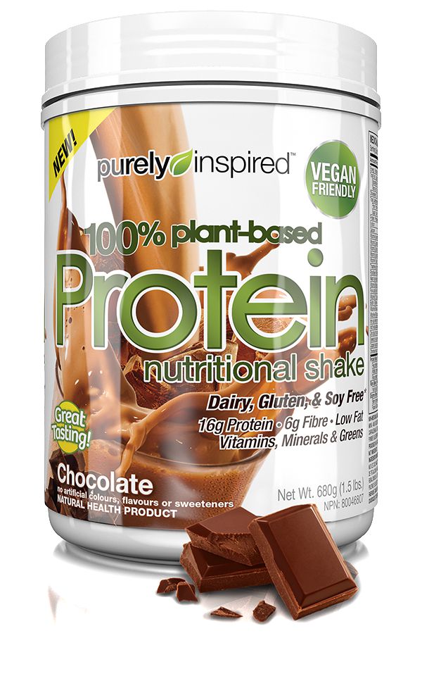 Purely Inspired 100% Plant Based Protein (Chocolate) | Walmart Canada