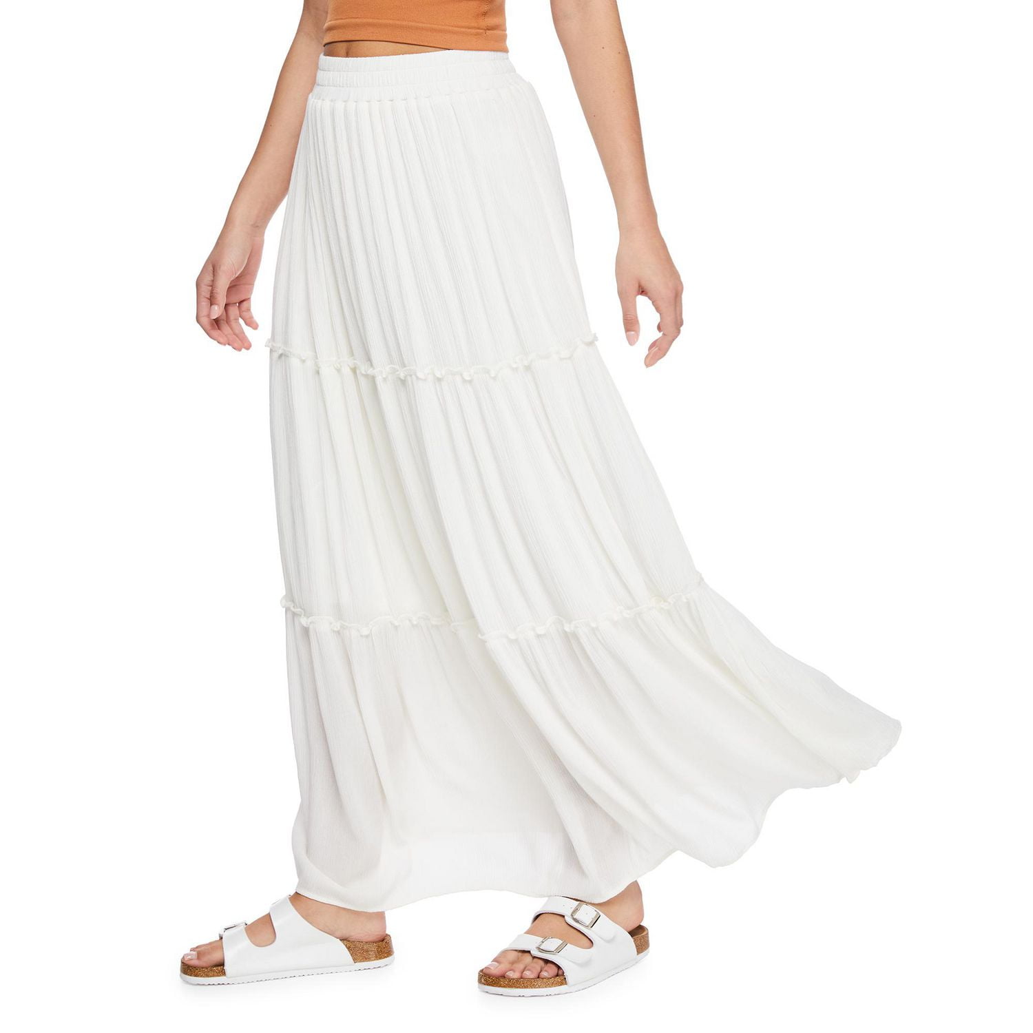 Wild Skye Women's Tiered Maxi Skirt, Sizes XS-XL