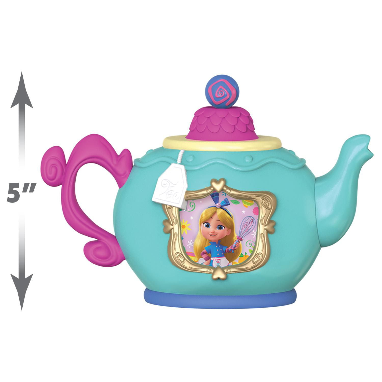 Disney Junior Alice’s Wonderland Bakery Tea Party, Kids Tea Set for 2