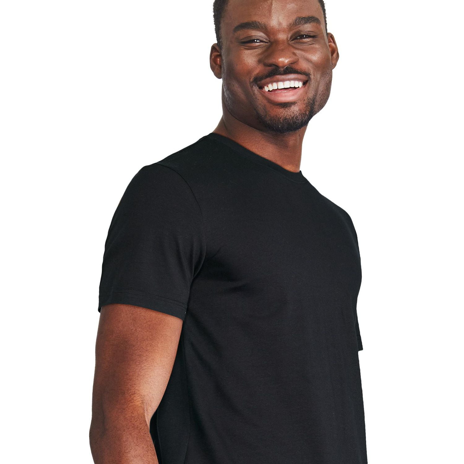 George Men's Stretch Crew Neckline Tee 2-Pack