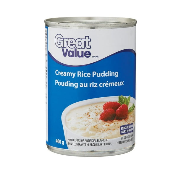 Great Value Rice Pudding Walmart.ca