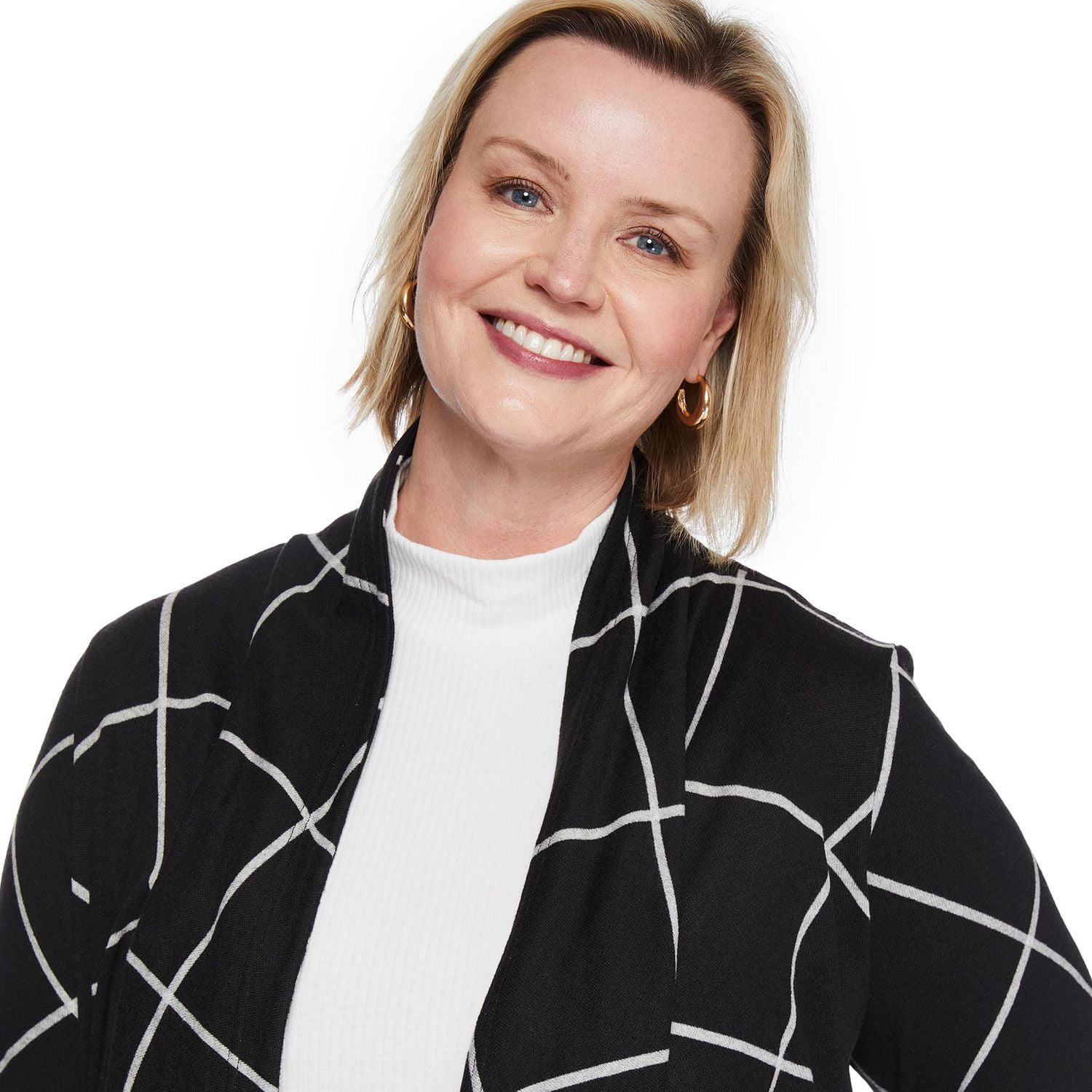 Iyla Women's Plus Waterfall Cardigan