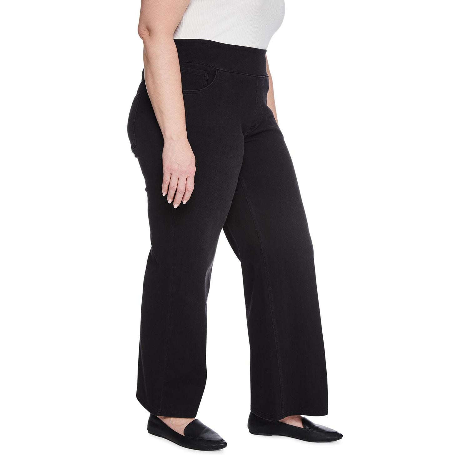 Pantalon en tricot de denim Iyla Plus pour femmes