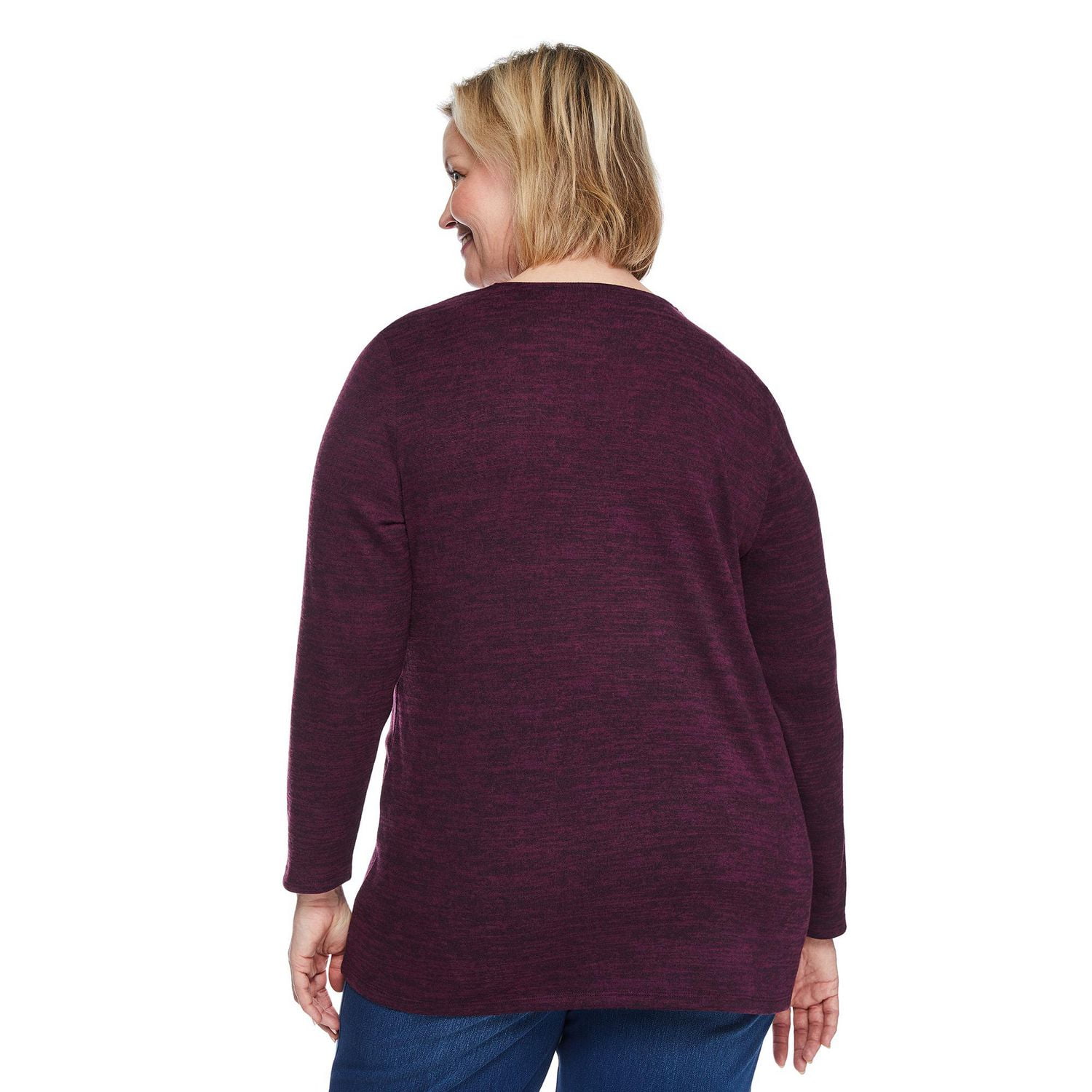 Iyla Women's Plus Fooler Cardigan