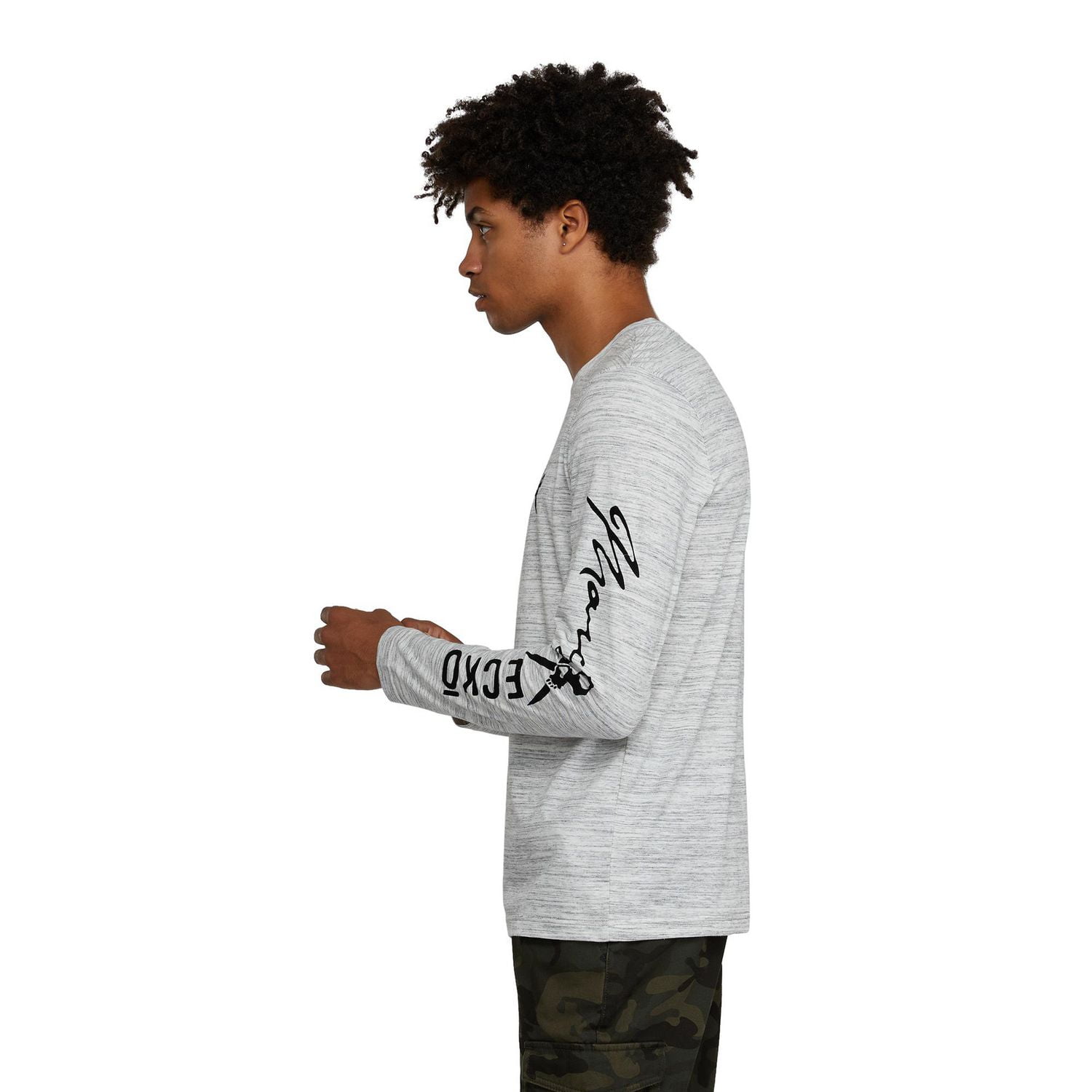 Mark Ecko Men’s Logo Long Sleeve T-Shirt