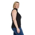 thumbnail image 2 of Iyla Women's Plus Mock Neckline Rib Top, 2 of 6