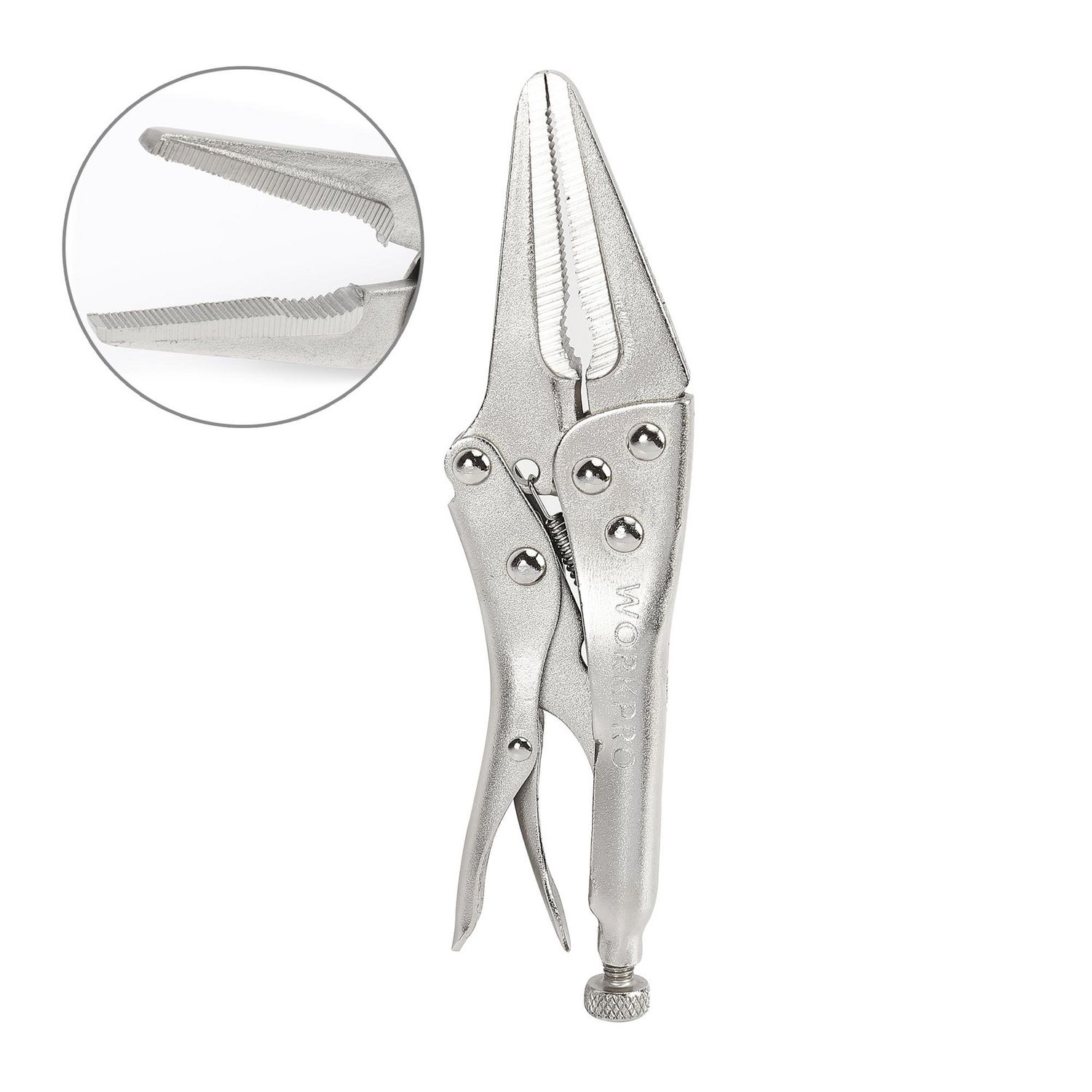 WorkPro 6.5" Long Nose Locking Pliers Walmart Canada
