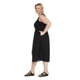 thumbnail image 2 of Robe longue smockée Iyla Plus pour femmes, 2 of 6