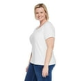 thumbnail image 2 of Iyla Women's Plus Crew Neckline Top, 2 of 6