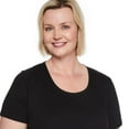 thumbnail image 4 of Iyla Women's Plus Crew Neckline Top, 4 of 6