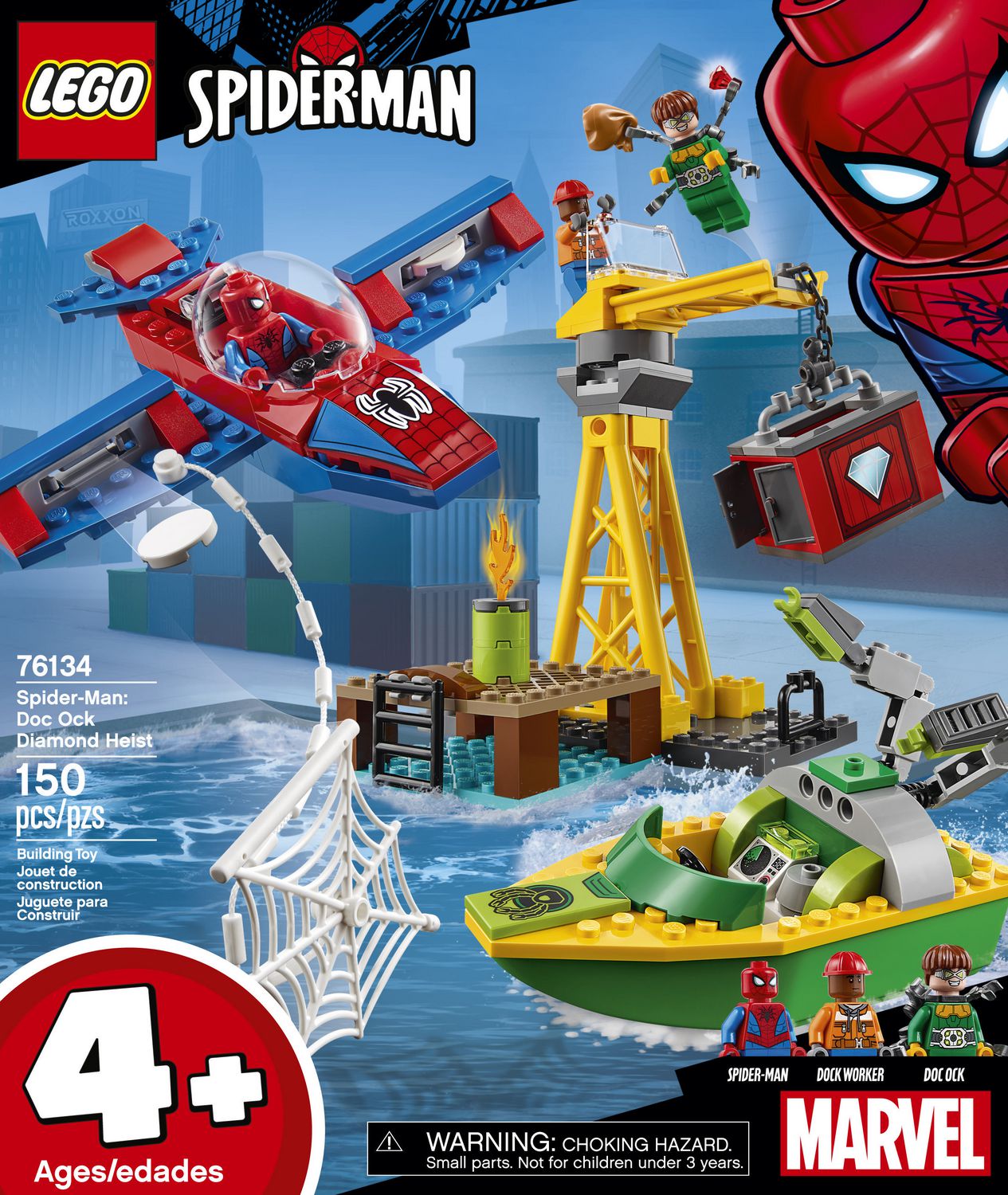 LEGO Marvel Spider Man Spider-Man: Doc Diamond Heist 76134 Toy (150 | Canada