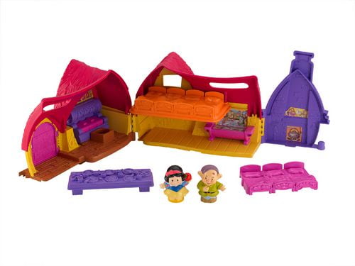 Little people deals snow white cottage