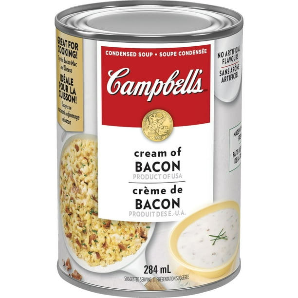 Campbell's Cream of Bacon Condensed Soup, 284 mL Walmart.ca