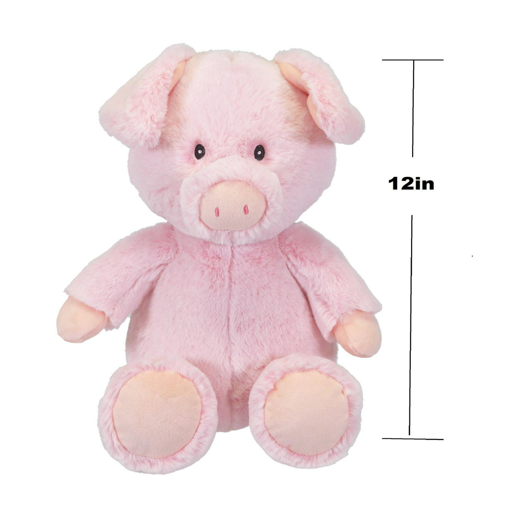 kid connection super soft barn animal 12''H pig, Super soft and