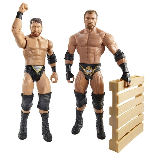 WWE Coffret combat Figurine « Triple H vs. Curt Axel avec palette »