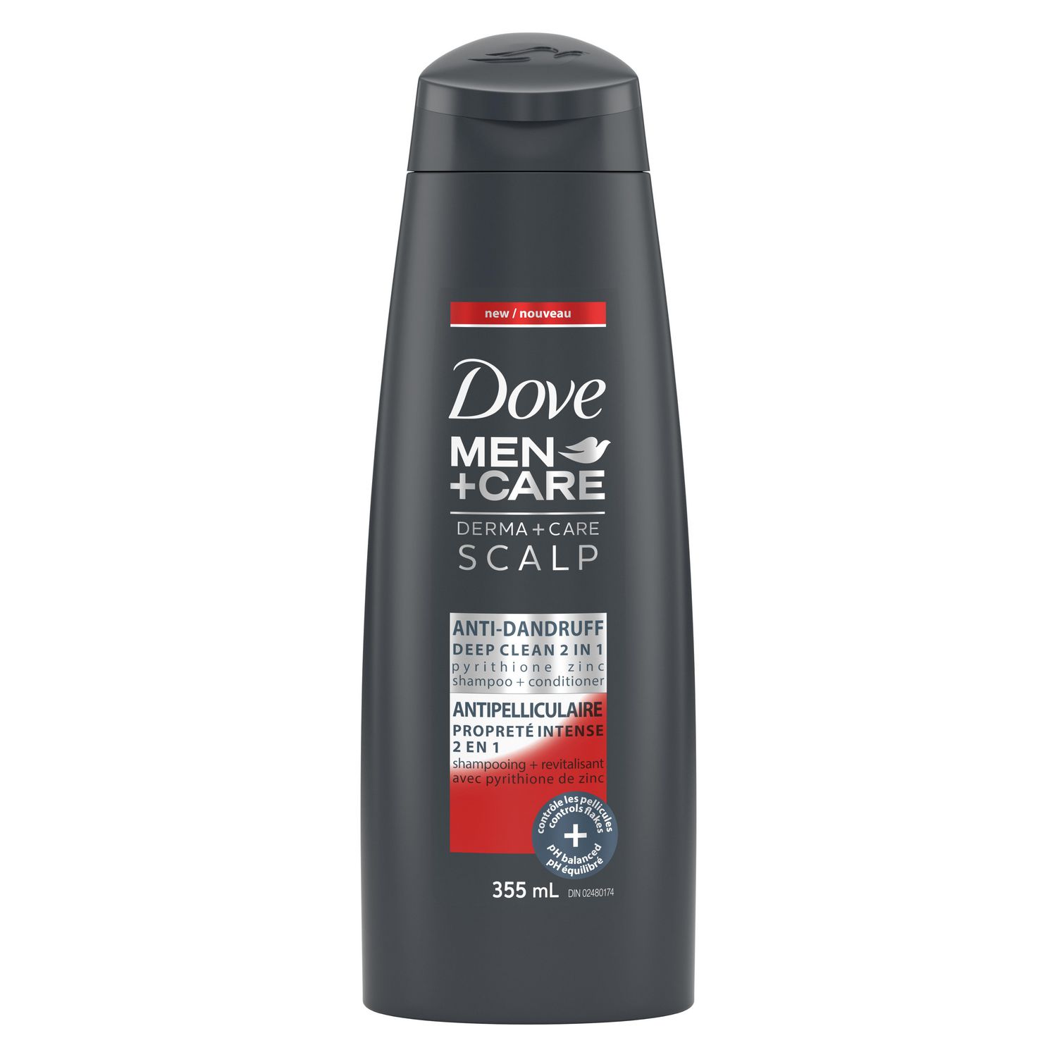 Dove Men+Care Deep Clean 2in1 Shampoo+Conditioner | Walmart Canada