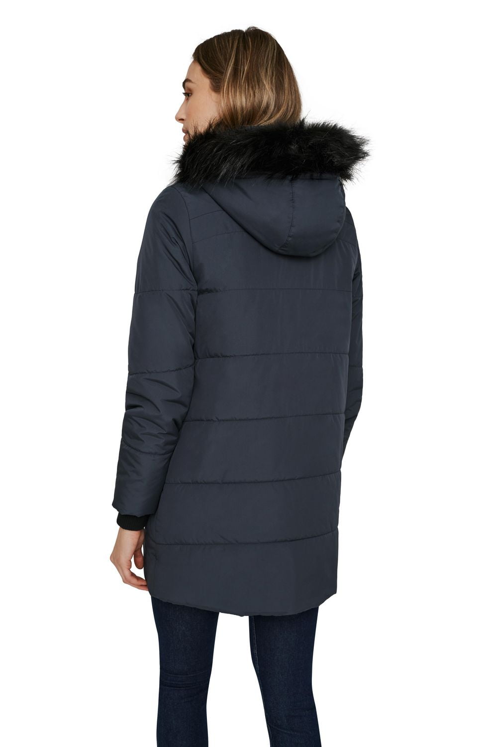 PEM Veste Matelass e Grande Taille pour Femme avec Capuche