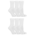 thumbnail image 1 of Fruit of the Loom All Day Comfort Crew Socks (6-pack), 1 of 3
