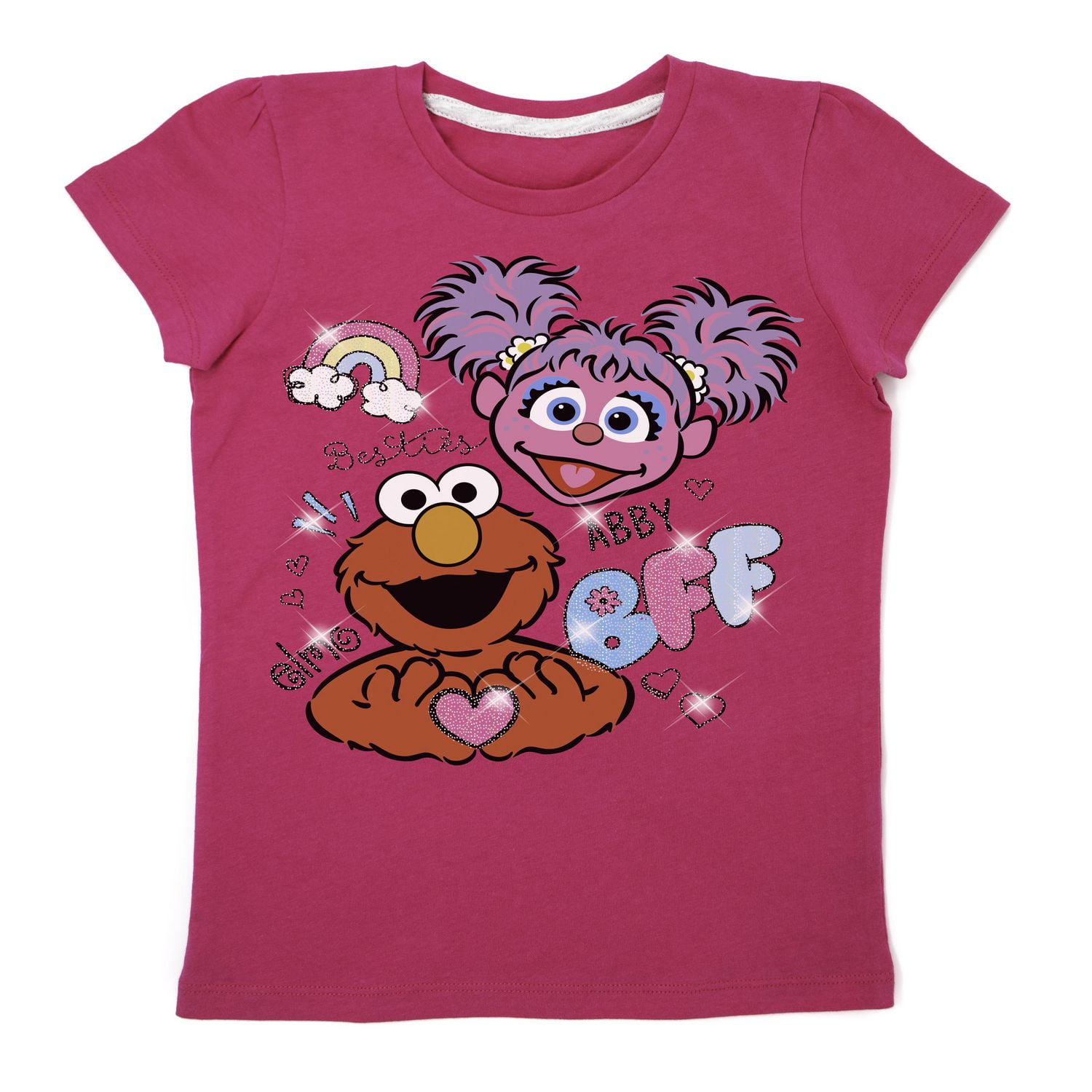 Sesame Street Toddler Girl's Short Sleeve T-Shirt