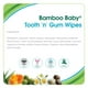 Aleva Naturals® Bamboo Baby® Serviettes pour dents et gencives - 30 format – image 2 sur 3