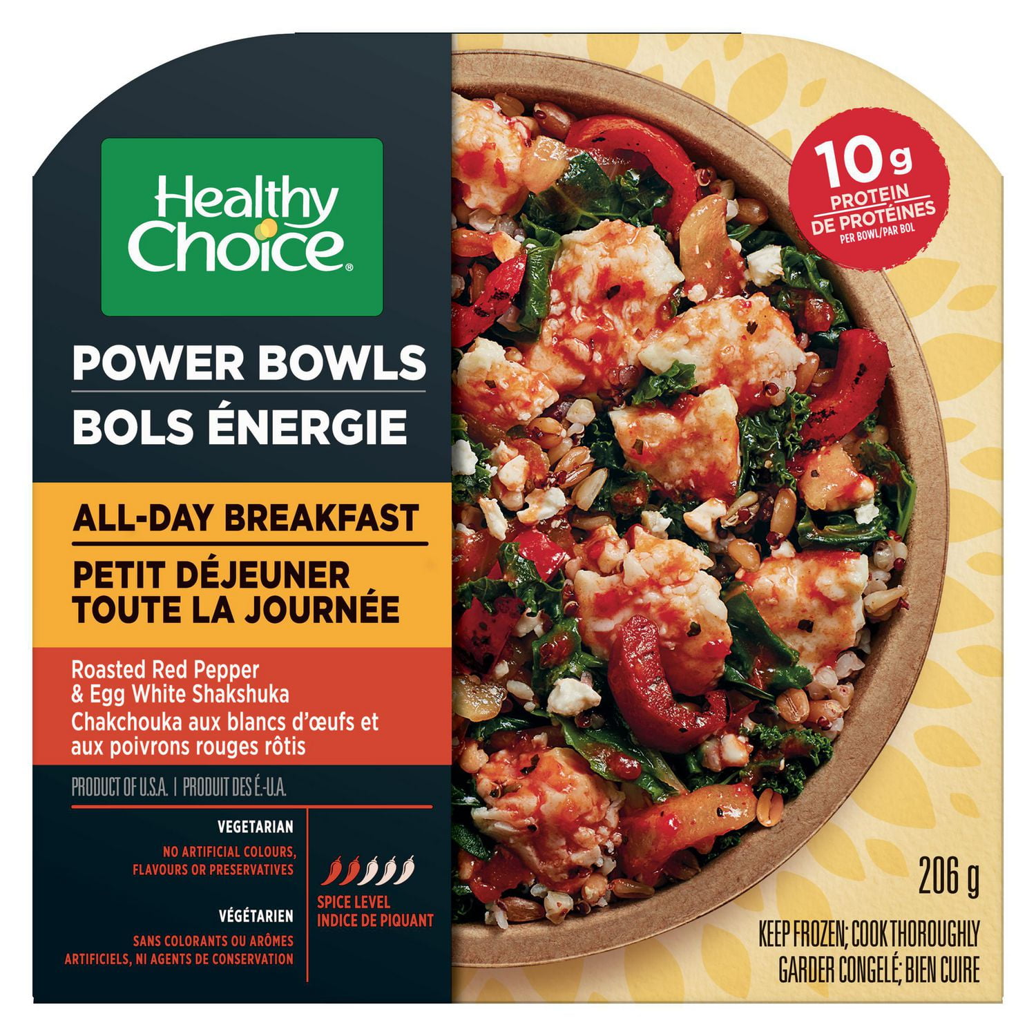 Healthy Choice Power Bowl Roasted Red Pepper & Egg White Shakshuka