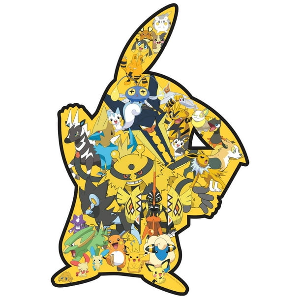 Buffalo- Pokémon Pikachu & Eevee Bubble Character 500-Piece Jigsaw Puzzle