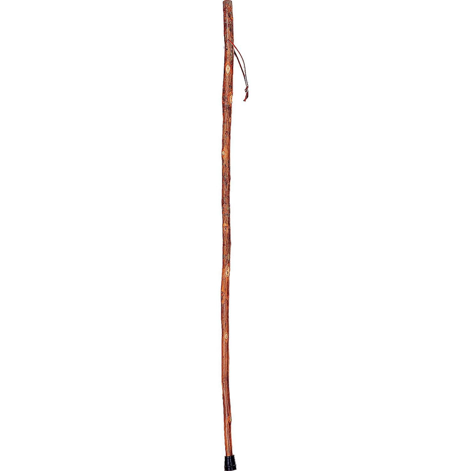Bâton de marche Mountain Man carving Hickory Randonnée Personnel made in USA Forte