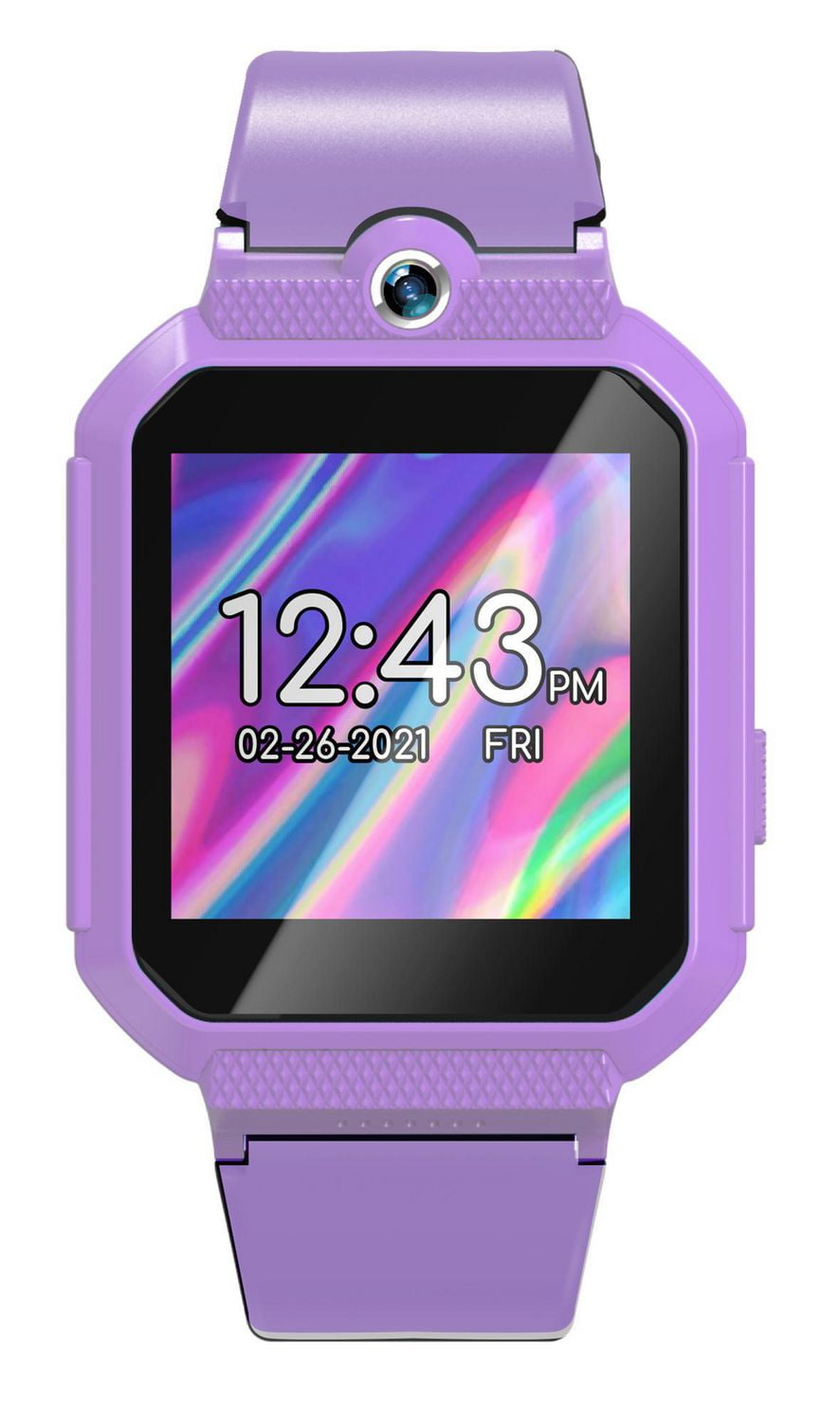 iTIME KIDS Body Temperature Interactive Games Watch Purple Design