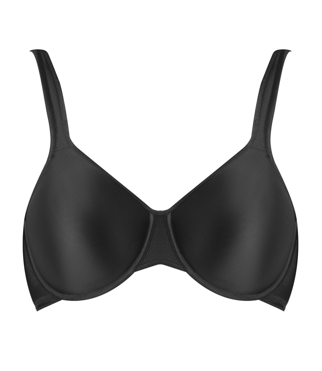 Exquisite Form #9675123 FULLY Full-Support T-Shirt Bra, Seamless Cups, Stretch Satin, Underwire, Sizes 36C - 42DD