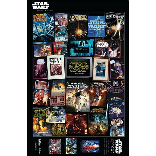 Puzzle Star Wars Saga, 1 000 pieces