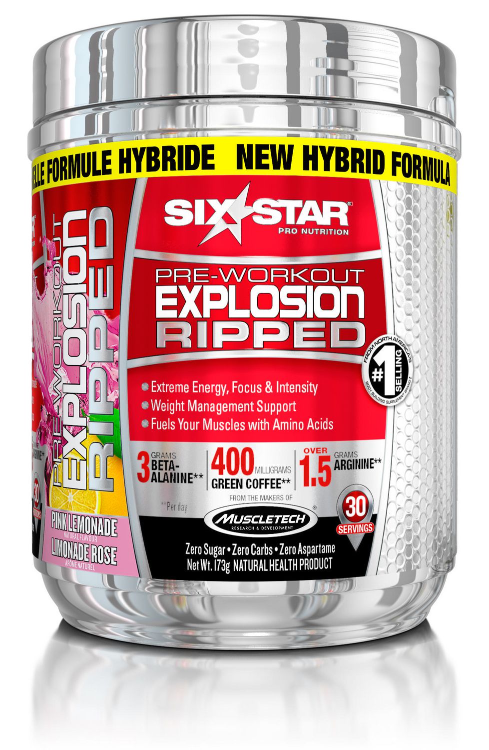 5 Day Six Star Pre Workout Explosion Ripped Calories for push your ABS