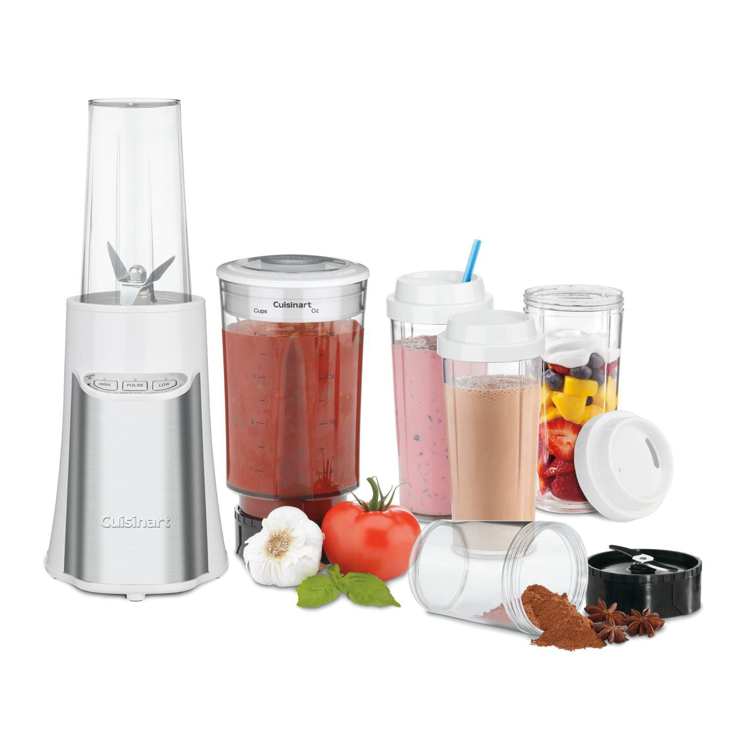 Cuisinart 15Pc. Compact Portable Blending/Chopping System CPB300WC