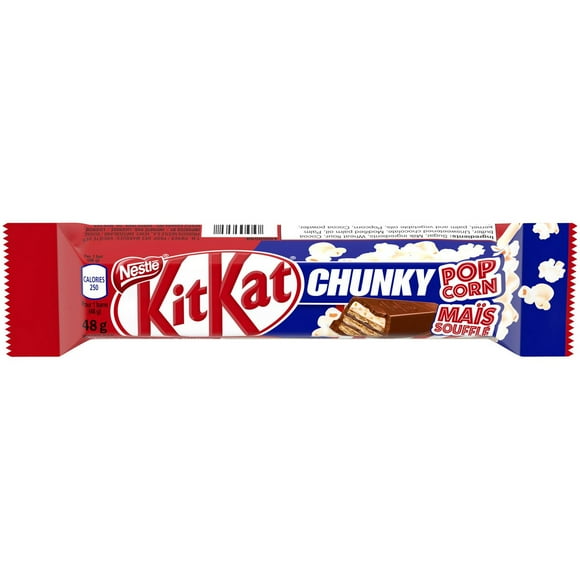 NESTLÉ KITKAT Chunky Popcorn Wafer Bar 48 g, 48g