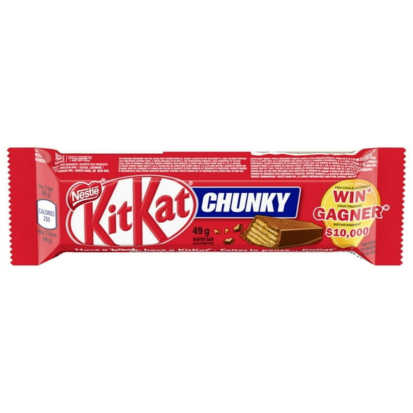 NESTLÉ® KITKAT® CHUNKY Milk Chocolate Wafer Bar 49 g, 49 GR