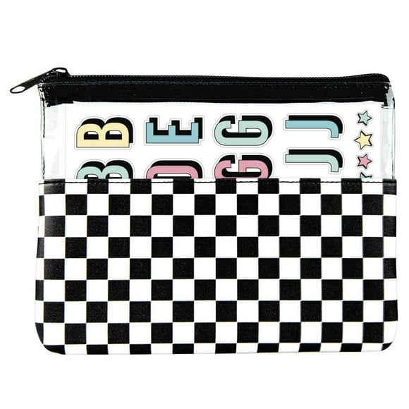 Fashion Angels Personalize It! Pouch Checkered