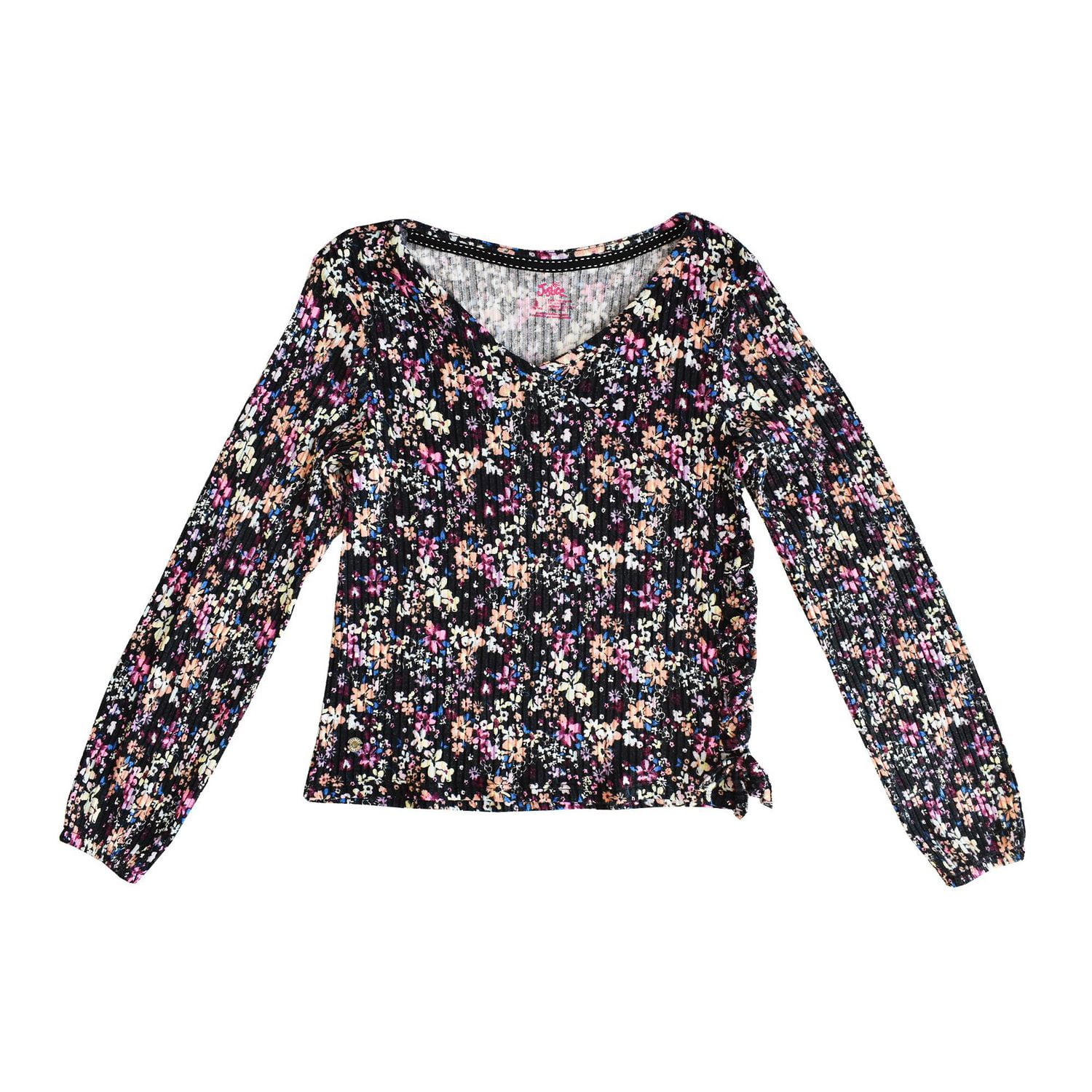 Girls Justice Flower Bed CrossOver Top