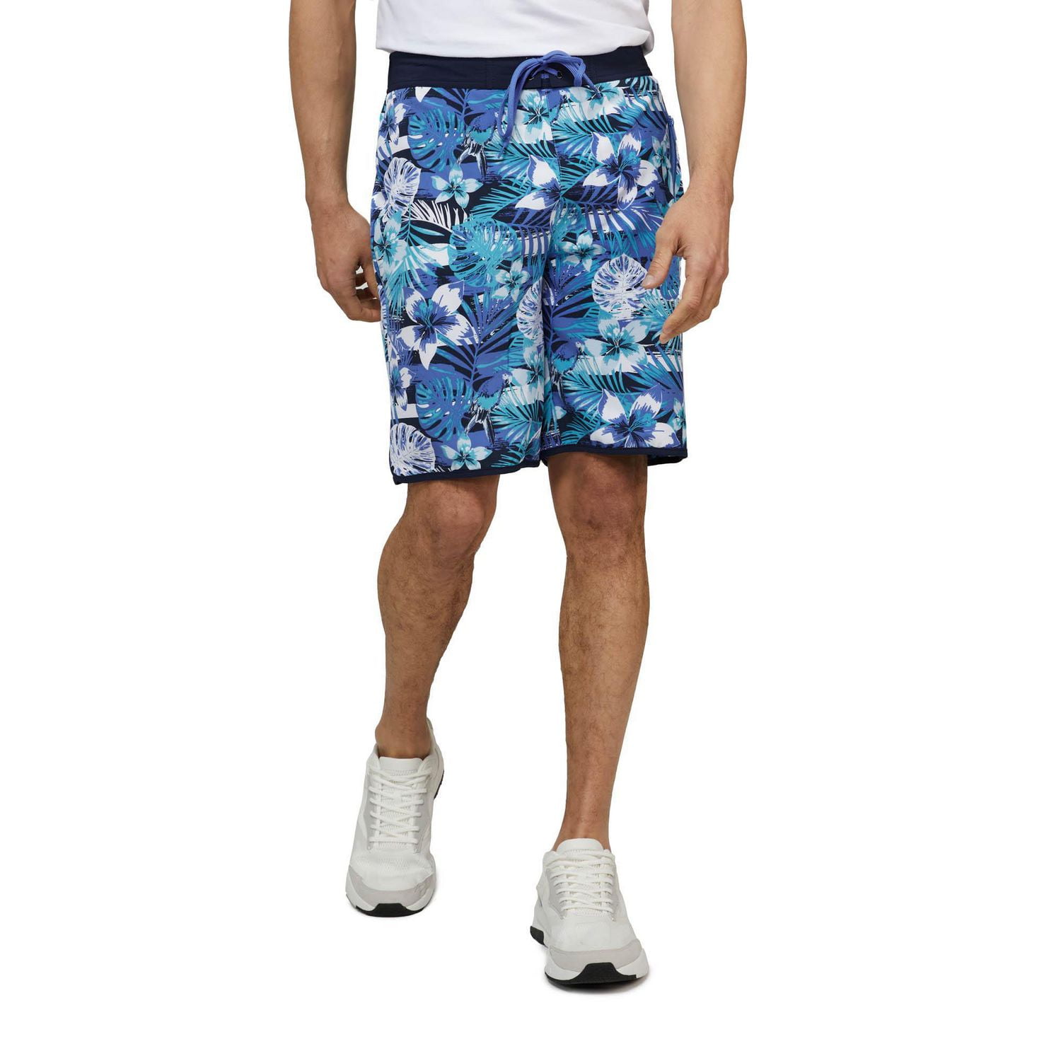 MEXX Men’s Swim Trunks Hawaiian Print Foliage Walmart Canada