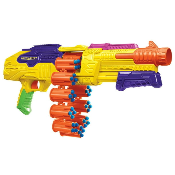 Pistolet jouet pour pistolets Nerf Fléchettes à recharge rapide